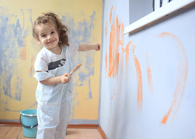 Baby Paint – resistant paint