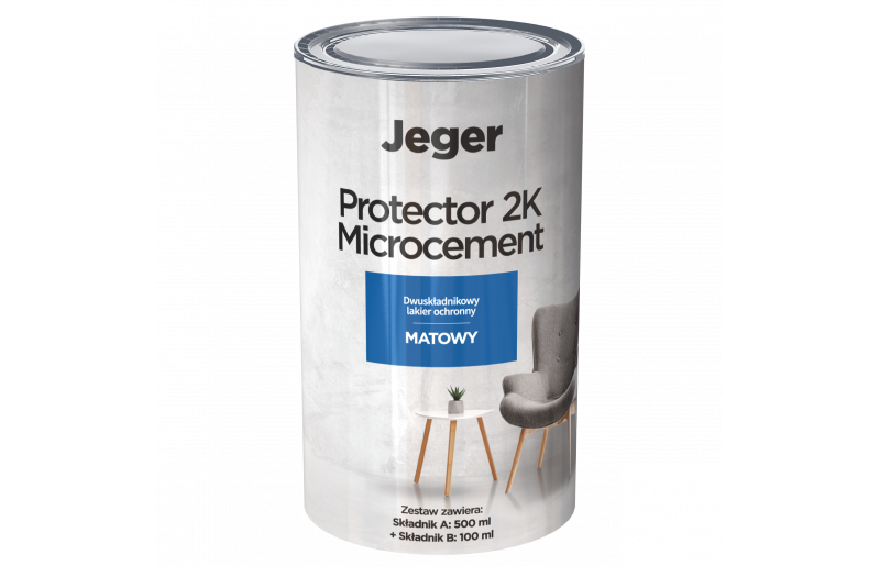 Jeger Beschermer 2K Microcement Matowy