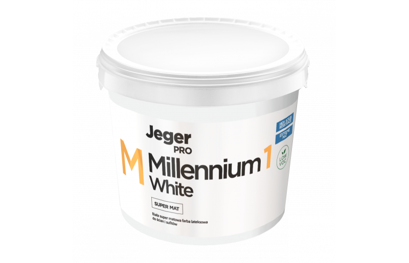 Jeger Millennium 1 White Super Mat