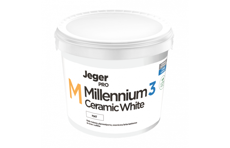 Jeger Millennium 3 Ceramic White Mat