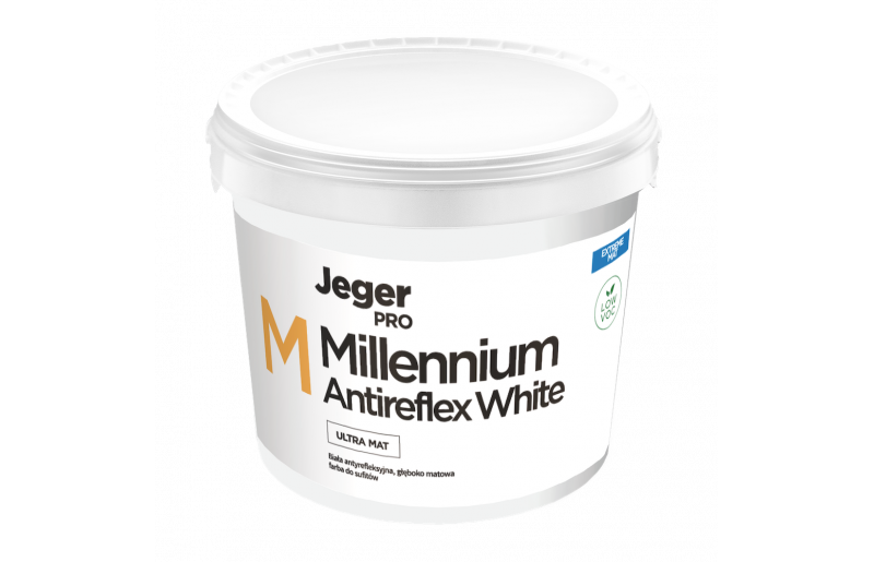 Jeger Millennium Antireflex White Ultra Mat