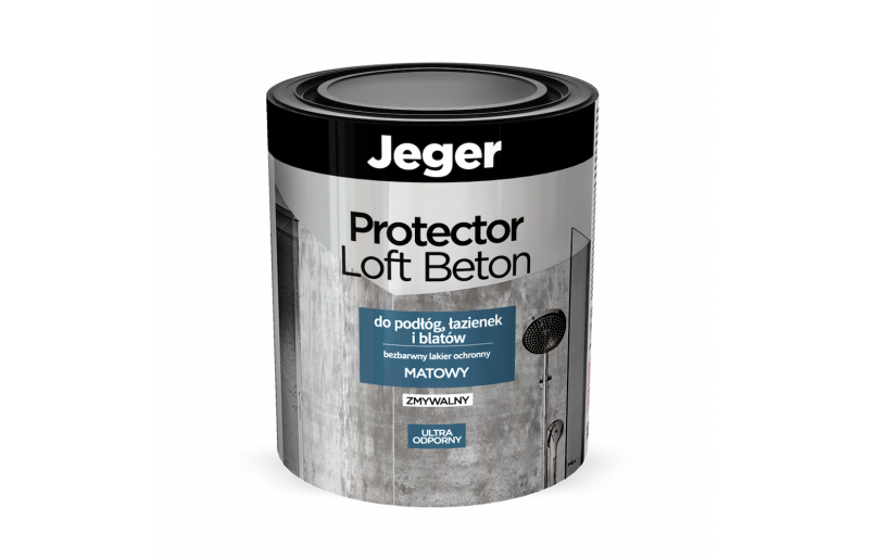 Jeger Protector Loft Beton for bathroom floors and countertops