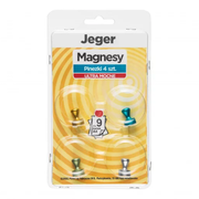 Jeger Ultra Strong Magnets, Pins, 4 pcs.