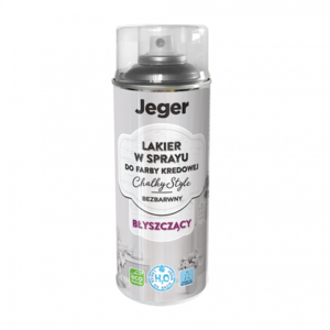 Jeger Spray-on Chalky Paint Glossy Varnish